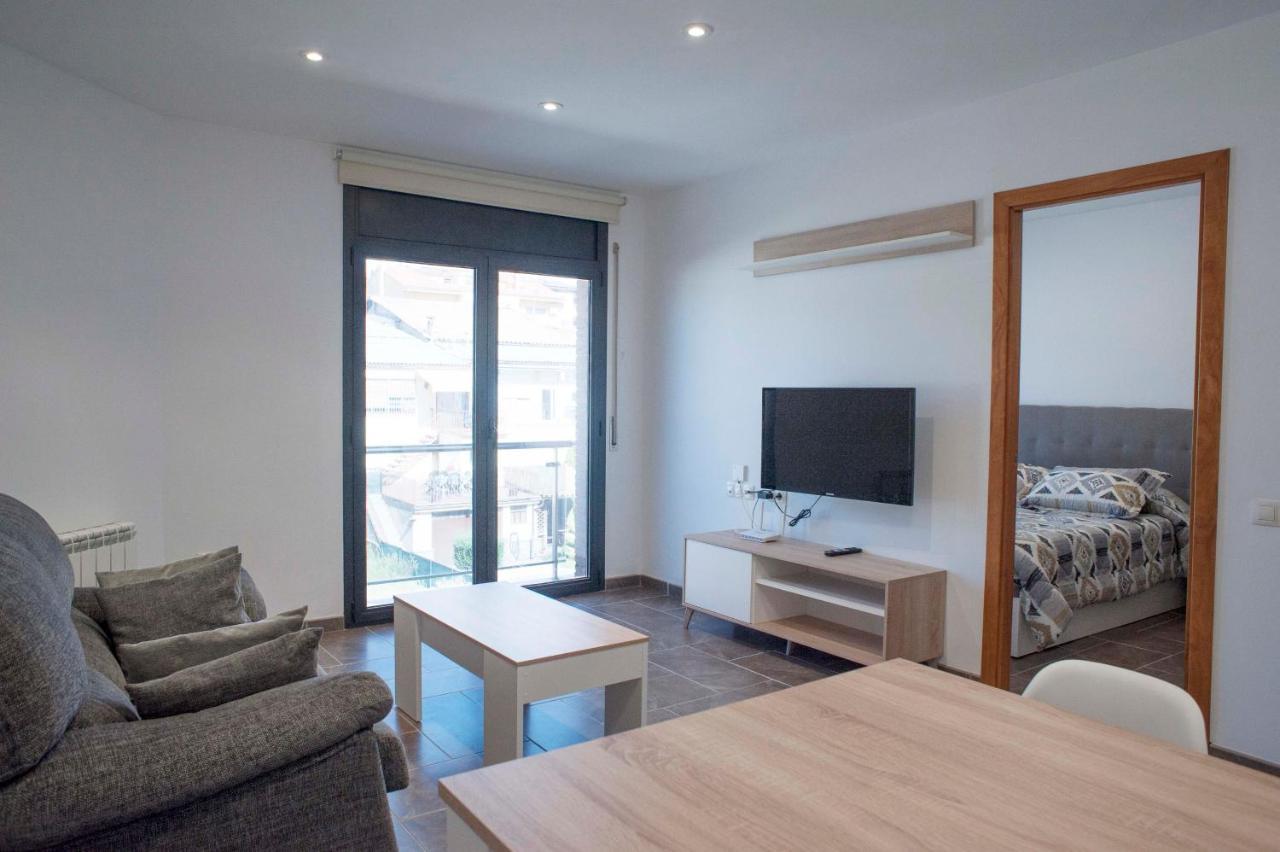Apartament Bisaura de Ter Sant Quirze De Besora Exterior foto