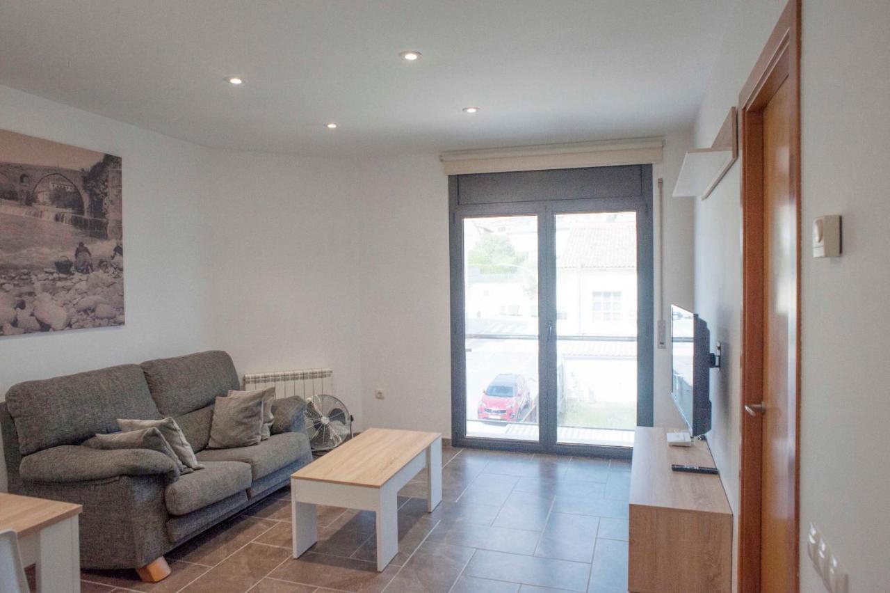 Apartament Bisaura de Ter Sant Quirze De Besora Exterior foto