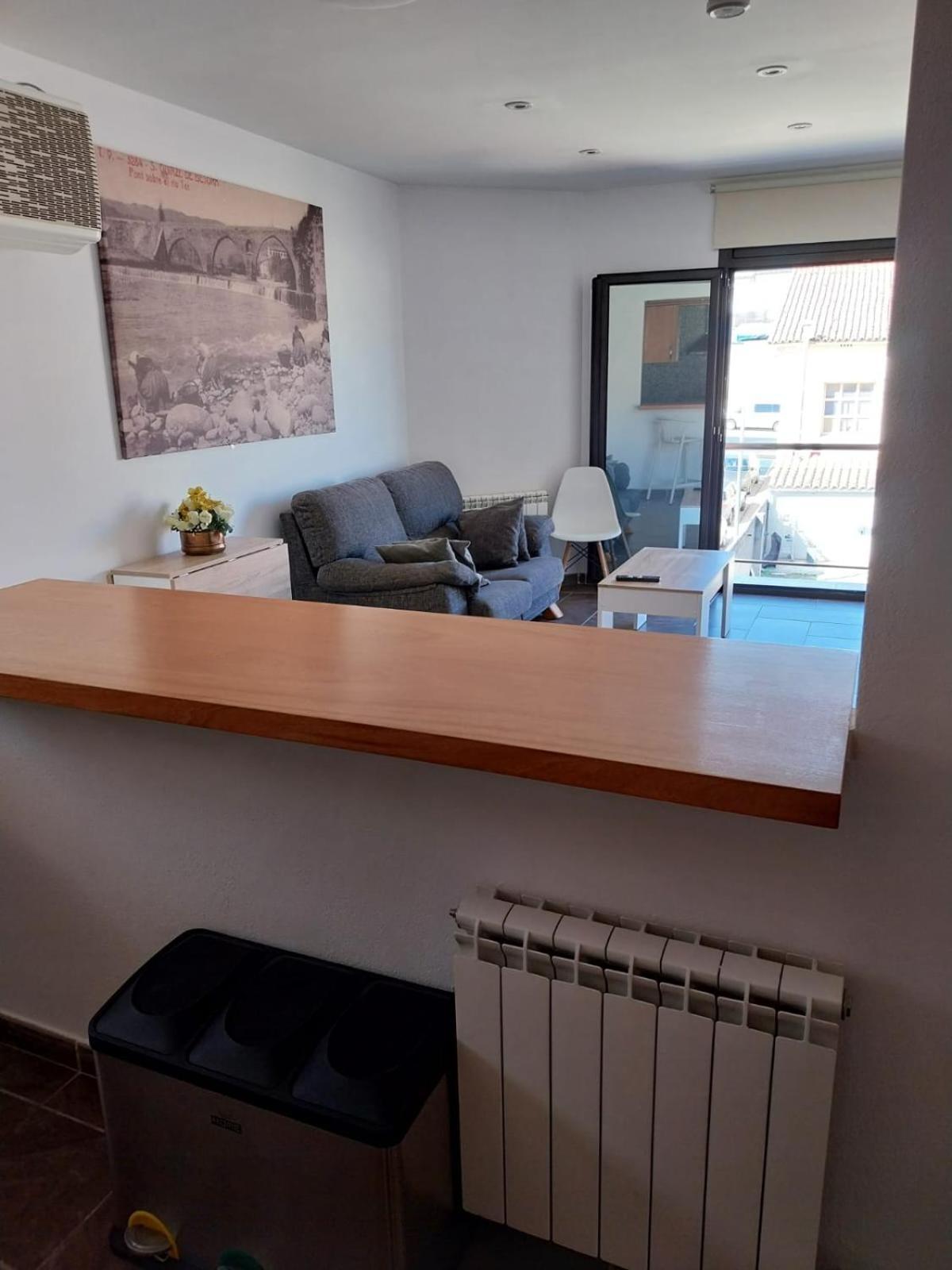 Apartament Bisaura de Ter Sant Quirze De Besora Exterior foto